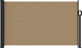vidaXL Σκίαστρο Πλαϊνό Συρόμενο Taupe 120 x 600 εκ.