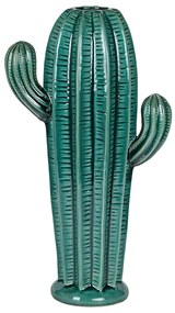 Artekko Astreozim Πράσινος Κεραμικός Διακοσμητικός Κάκτος (20x11x36)cm Artekko 1333