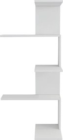 ΕΠΙΤΟΙΧΙΑ ΡΑΦΙΕΡΑ RORY HM8931.11 ΜΕΛΑΜΙΝΗ ΣΕ ΛΕΥΚΟ 22x51,5x109Υ εκ.