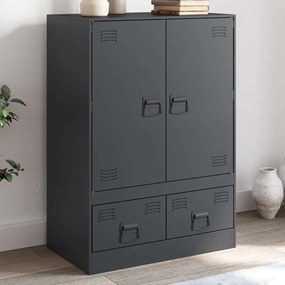 vidaXL Ντουλάπι Ανθρακί 67 x 39 x 95 εκ. από Ατσάλι