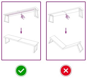 vidaXL Επιφάνεια Τραπεζιού Σκούρο Καφέ 180x40x(2-6)εκ Επεξ. Μασίφ Δρυς