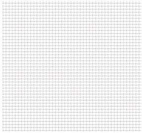 vidaXL Πλέγμα Κατσαρό Καρέ Φύλλα 50x50 εκ./21x21x2,5 χιλ. Ανοξ. Ατσάλι