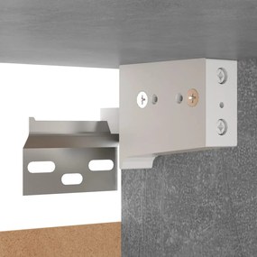 vidaXL Έπιπλα Τηλεόρασης 7 τεμ. Γκρι Σκυρ. 30,5x30x60 εκ. Μοριοσανίδα
