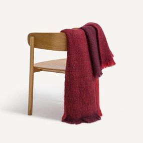 Διπλής όψης πλεκτό ριχτάρι από μαλλί και πολυαμίδιο, Tzara