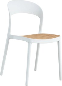 ΚΑΡΕΚΛΑ ΠΟΛΥΠΡΟΠΥΛΕΝΙΟΥ ΛΕΥΚΗ-ΜΠΕΖ CLEO HM5936.01 41x53x81Υ εκ.