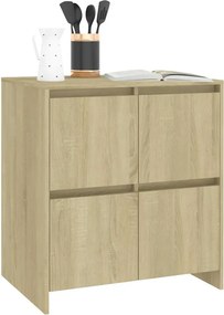 vidaXL Μπουφές Sonoma Δρυς 70x41x75 εκ. από Επεξεργασμένο Ξύλο