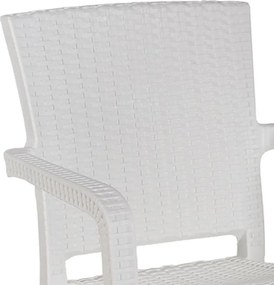 Καρέκλα - Πολυθρόνα Halcyon PP λευκό 57.5x59.5x86 εκ.