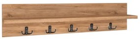 Κρεμάστρα τοίχου Kery από μελαμίνη χρώμα pine oak 80x11x18εκ. GP041-0025,2 Megapap-GP041-0025,2-Μπεζ GP041-0025,2