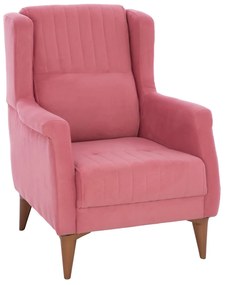 ARMCHAIR TIMMY   DUSTY PINK 70x80x98 cm.