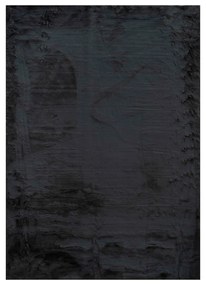 Γούνινο Χαλί (160x230) Polcarpet Rabbit Black