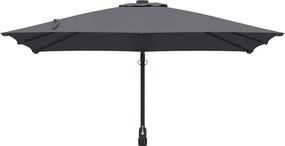 vidaXL Ομπρέλα Κήπου Ανθρακί 248,5 x 247,5 x 160 εκ.