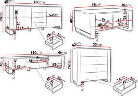 Σύνθεση σαλονιού Loutio