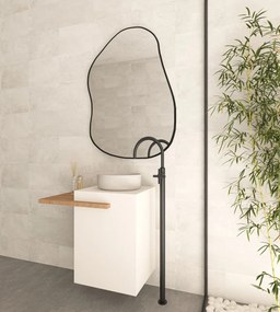 Stewehome Χειροποίητος Ασύμμετρος Καθρέφτης 63x45 cm