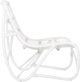 ΠΟΛΥΘΡΟΝΑ GRINN HM9815.03 ΡΑΒΔΟΙ RATTAN ΣΕ ΛΕΥΚΟ 56,5x73,5x79,5Υ εκ.