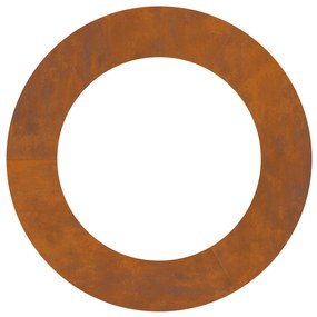 vidaXL Γλάστρα από Ατσάλι Corten Ατσάλι Corten Μεγάλη Διακοσμητικά Ένθετα