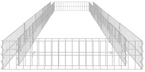 vidaXL Συρματοκιβώτιο-Γλάστρα Υπερυψωμένη 500x100x20 εκ. Γαλβ. Χάλυβας