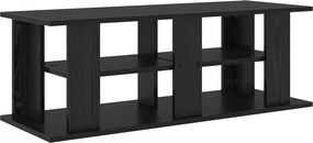 vidaXL Βάση τηλεόρασης Μαύρη Οξυά 96 x 35 x 33,5 εκ