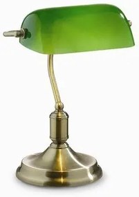 Πορτατίφ-επιτραπέζιο φωτιστικό LAWYER TL1 Ideal Lux-45030-Μπρονζέ 045030