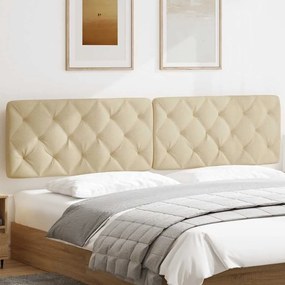 vidaXL Μαξιλάρι για Κεφαλάρι Κρεμ 200 εκ. Υφασμάτινο