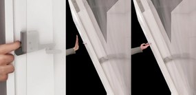 Κρεβάτι - ντουλάπα Concept Pro Lenart AH109, Διπλό, Γκρι, 140x200, Πλαστικοποιημένη μοριοσανίδα, Τάβλες για Κρεβάτι, 155x237x217cm | Epipla1.gr