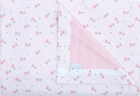 Κουβέρτα Πικέ Αγκαλιάς (70x100) 2 Όψεων Kentia Stylish Lirio