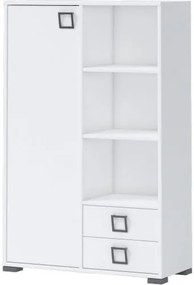 Ντουλάπι Riddle 1D2S plus-Λευκό