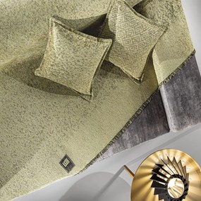 Ριχτάρι Matis Olive Guy Laroche Πολυθρόνα 180x150cm Acrylic,Cotton,Polyester