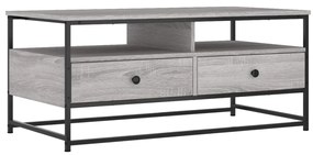 vidaXL Τραπεζάκι Σαλονιού Γκρι Sonoma 100 x 51 x 45 εκ. Επεξεργ. Ξύλο
