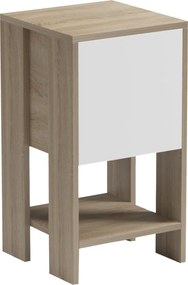 ΚΟΜΟΔΙΝΟ ARGUS HM18378.11 ΜΕΛΑΜΙΝΗ ΛΕΥΚΟ/SONAMA 30x30x55Υεκ.
