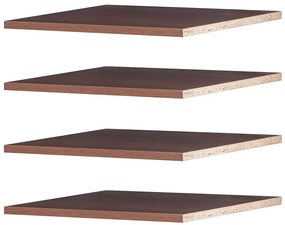Σετ 4 ραφιών για ντουλάπα Meriland II - 47.00Χ56.00Χ2.00cm