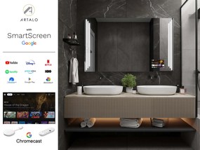 Καθρέφτης με φωτισμό LED M18 premium