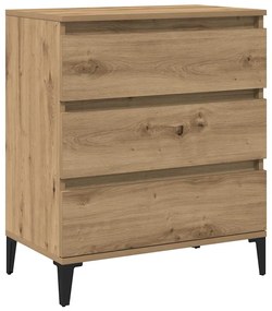 vidaXL Μπουφές Τεχνίτης Δρυς 60x35x70 εκ. από Επεξεργασμένο Ξύλο