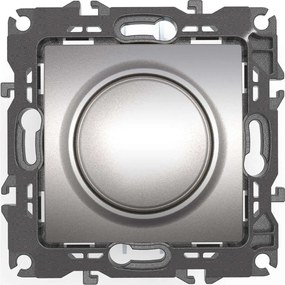 Διακόπτης Τοίχου Dimmer Χωνευτός Prime 1000115003 TRIAC 800VA 250VAC Aluminium Aca