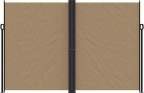 vidaXL Σκίαστρο Πλαϊνό Συρόμενο Taupe 220x1200 εκ.