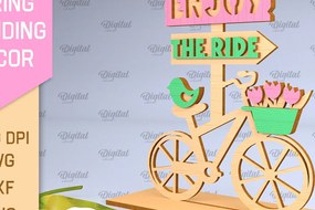 Σετ των 2 Intra απο ξύλο plywood 3mm-4mm πάχος τρισδιάστατη όρθια διακόσμηση με ελατήριο Δίασταση 30x20 cm INTRAFABR-93644878