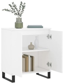 vidaXL Συρταριέρα Λευκή 60 x 35 x 70 εκ. από Επεξεργασμένο Ξύλο
