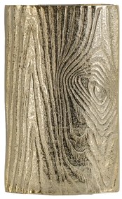 Artekko Βάζο Σε Σχέδιο Κορμού Χρυσό (15.5x6.5x25)cm - Inox - 48659