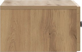 vidaXL Κομοδίνο Artisan Δρυς 49 x 34,5 x 20 εκ. Επεξεργασμένο Ξύλο