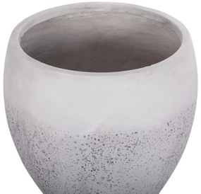 Σετ 3 τεμ. Γλάστρες GARDENER C4718 Fiberclay Λευκό Φ55x54,5Υ εκ. 55x55x54.5 εκ.