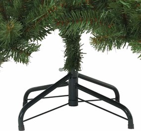 vidaXL Τεχνητό Χριστουγεννιάτικο Δέντρο με Άξονα Πράσινο 150 cm