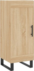 vidaXL Ντουλάπι Sonoma Δρυς 34,5x34x90 εκ. από Επεξεργασμένο Ξύλο