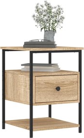 vidaXL Κομοδίνα 2 τεμ. Sonoma Δρυς 40 x 42 x 56 εκ. από Επεξεργ. Ξύλο