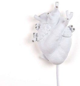 Φωτιστικό Τοίχου - Απλίκα Heart Lamp White Seletti Πορσελάνη