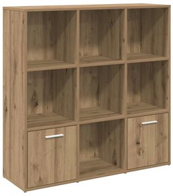 vidaXL Βιβλιοθήκη Artisan Δρυς 98x29x97,5 εκ. Επεξεργασμένο Ξύλο