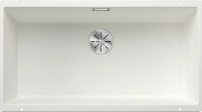 Blanco Subline 800-u - Υποκαθήμενος Νεροχύτης Κουζίνας Γρανίτη 83x46 - White