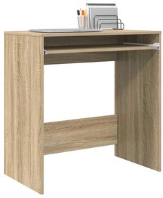 vidaXL Γραφείο Sonoma Δρυς 77,5 x 43 x 79 εκ Επεξεργασμένο ξύλο