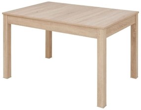 Τραπέζι Boston 145, Sonoma οξιά, 76x80x140cm, 37 kg, Επιμήκυνση, Πλαστικοποιημένη μοριοσανίδα | Epipla1.gr