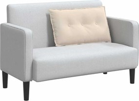 vidaXL Μαξιλάρι Πλάτης Μπεζ 80 x 50 cm Ύφασμα Μικροΐνας