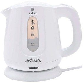 Βραστήρας 06-17224 1Lt 1100W White Estia Plastic