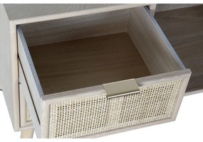 Τηλεόραση DKD Home Decor Πολύχρωμο Φυσικό Ξυλο παουλόβνια Ξύλο MDF 120 x 42 x 60 cm